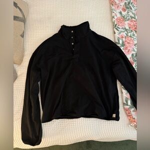Black Pullover Sweatshirt vuori